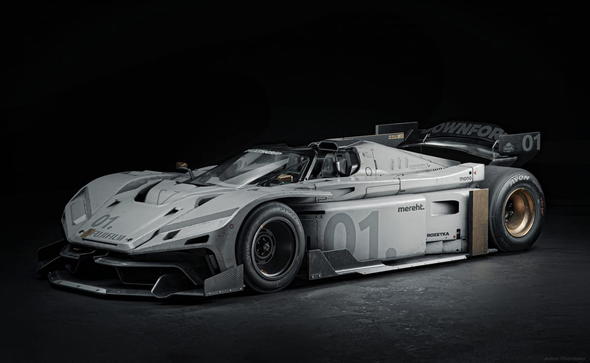 Cyberpunk 2077 Style Racing Car Render in Fusion 360 & Substance 3D