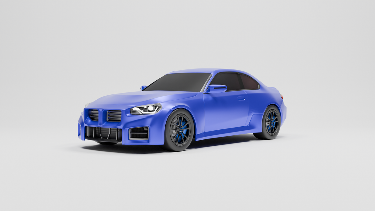 Blender Car Design Course (BMW M2) Available via Gumroad!