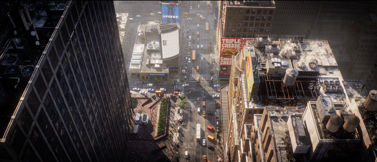 The Division Game Style Environment Inspired Cinematic City