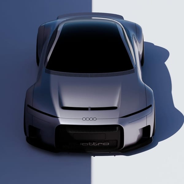 Audi TT Concept Made in Blender Free 3D Software – A Bold Vision of the Future